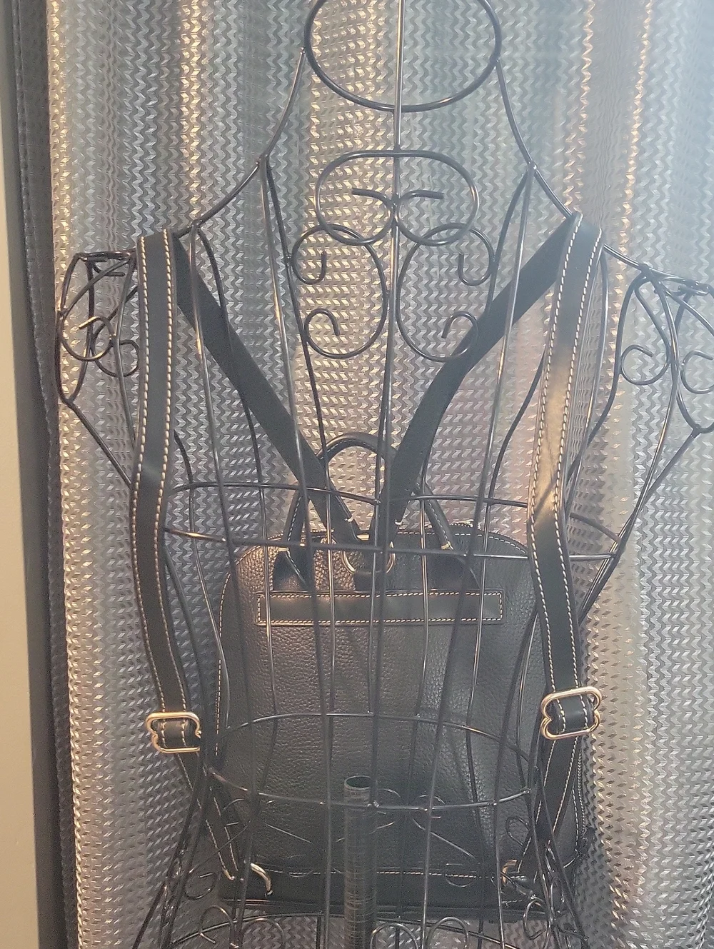 Dooney & Bourke Black Leather Backpack